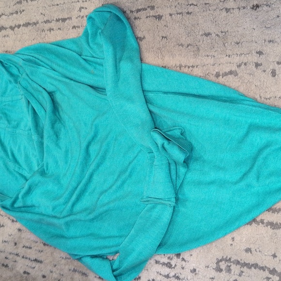 Lululemon Iconic Sweater Wrap Heathered Bali Breeze - Picture 9 of 12